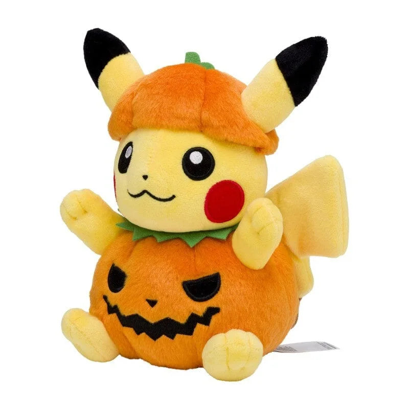 20cm Pumpkin Pikachu Plush Toy C